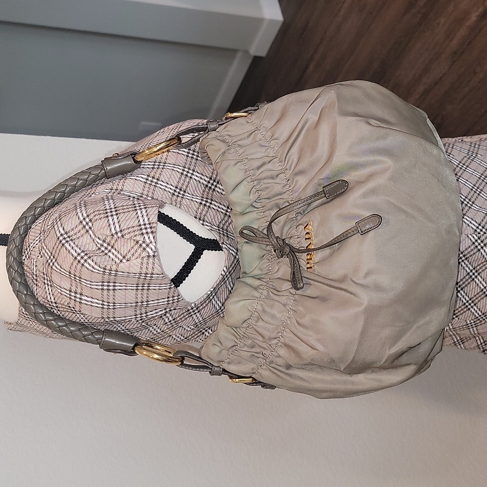 Authentic Prada nylon bucket bag